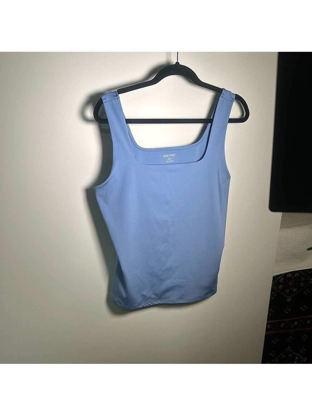 Nine West Light Blue Tank Top Size XXL